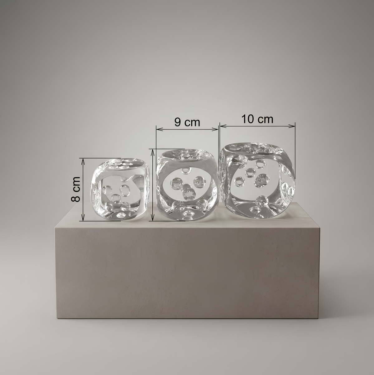 Dado Cam Dekoratif Obje