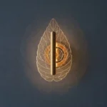 Leaf Akrilik Cam Aplik - Görsel 2