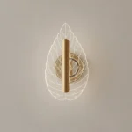 Leaf Akrilik Cam Aplik